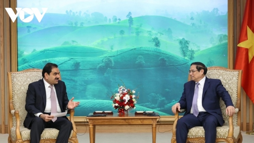 Government chief hosts India’s Adani Group Chairman